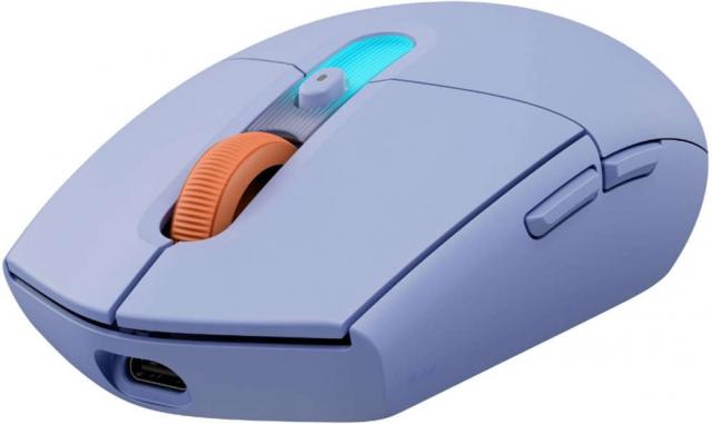 Геймърска безжична мишка Logitech G305 X Superlight - Лилав 