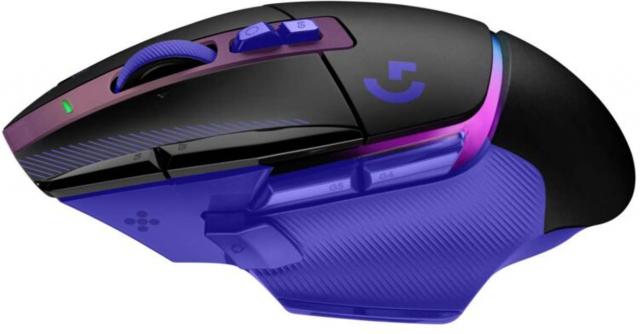 Геймърска безжична мишка Logitech G502 X Plus Lightsync RGB - Dark Lilac 