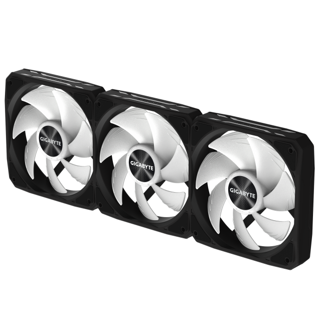 Triple Fans GIGABYTE AORUS EZ CHAIN 120, 3-Pack ARGB 