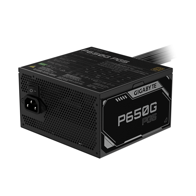 Power Supply Gigabyte P650G PG5 650W 80+ Gold, PCIe 5.1 