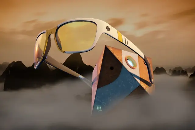 GUNNAR Borderlands Ripper Computer Glasses - Bandit Smoke - Amber 
