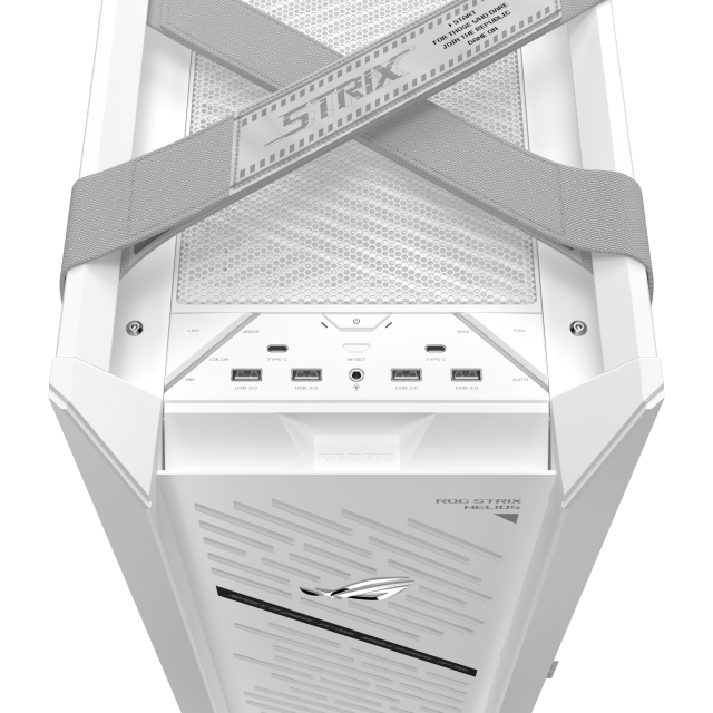 Кутия ASUS ROG Strix Helios II EATX Mid-Tower - White 