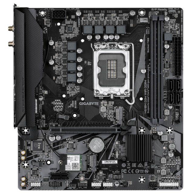 Motherboard GIGABYTE H610M D3H WIFI DDR4, socket 1700, Micro ATX 
