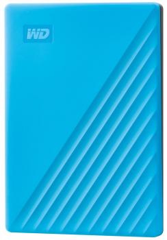 Външен хард диск Western Digital My Passport, 2TB, 2.5" - Син