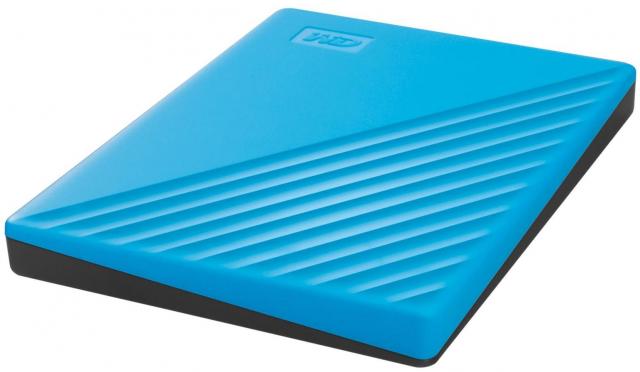 Външен хард диск Western Digital My Passport, 2TB, 2.5" - Син 