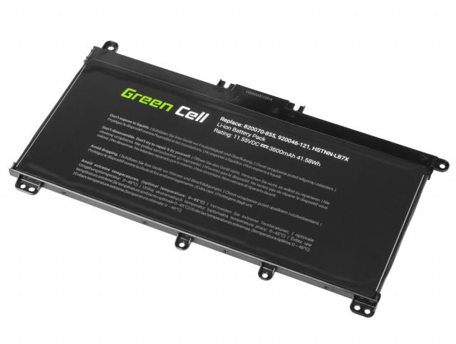 Laptop Battery for HP Pavilion 14 15 15T 15Z 17 17Z / 11,55V 3400mAh GREEN CELL 