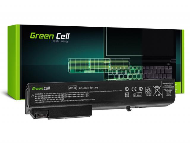 Laptop Battery for HSTNN-LB60 for HP EliteBook 8530p 8530w 8540p 8540w 14,4V 4400mAh  GREEN CELL 