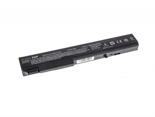 Laptop Battery for HSTNN-LB60 for HP EliteBook 8530p 8530w 8540p 8540w 14,4V 4400mAh  GREEN CELL 