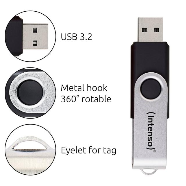 Intenso USB Flash Drive 3.2 32GB Office Line 