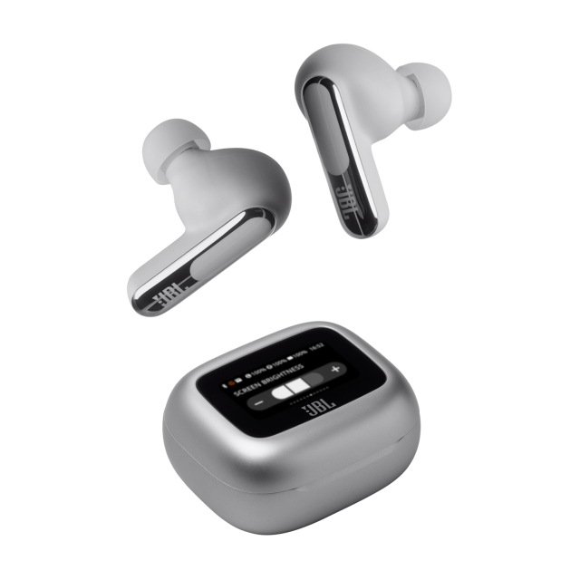 True Wireless Ear Buds JBL Live Beam 3 - Silver 