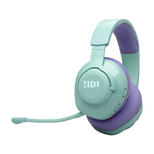Геймърски безжични слушалки с микрофон  JBL Quantum 360 Cyan 