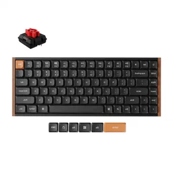 Wireless Mechanical Keyboard Keychron K3 MAX SE Black QMK/VIA - Milk POM Red Switch