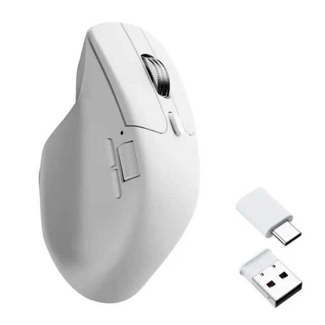 Безжична мишка Keychron M6S-A3 1000Hz - White 
