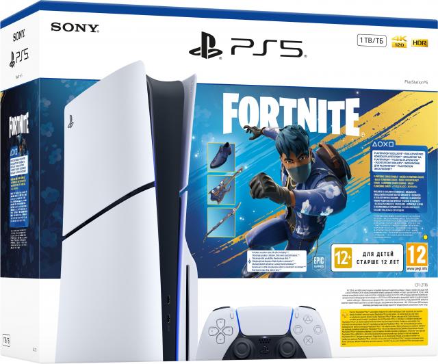 Sony Sony PlayStation 5 1TB + Fortnite Flowering Chaos 