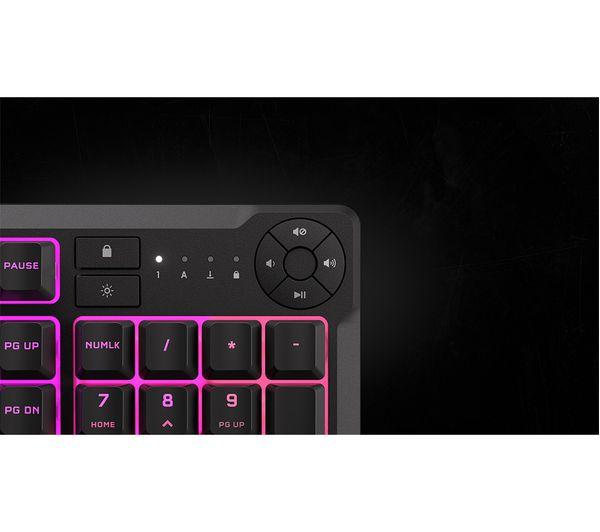 CORSAIR Gaming 4-in-1 Bundle - K55 CORE / HARPOON RGB PRO / HS35 Surround v2 / MM100 