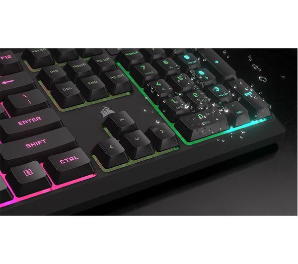 CORSAIR Gaming 4-in-1 Bundle - K55 CORE / HARPOON RGB PRO / HS35 Surround v2 / MM100 