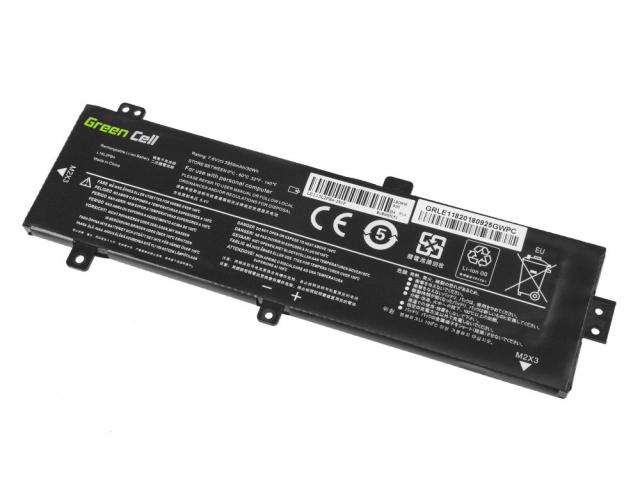 Laptop Battery for  Lenovo L15C2PB3 L15L2PB4 L15M2PB3 L15S2TB0 for Lenovo Ideapad 310-15 IAP 310-15IKB 310-15ISK 510-15IKB 510-15ISK 7,6V 3500mAh  GREEN CELL 