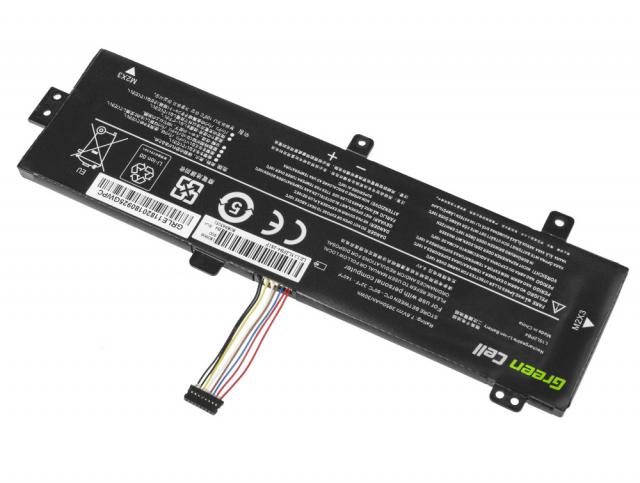 Laptop Battery for  Lenovo L15C2PB3 L15L2PB4 L15M2PB3 L15S2TB0 for Lenovo Ideapad 310-15 IAP 310-15IKB 310-15ISK 510-15IKB 510-15ISK 7,6V 3500mAh  GREEN CELL 