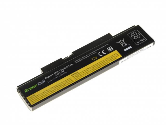 Laptop Battery for  Lenovo ThinkPad Edge E550 E550c E555 E560 E565 10,8V 4400mAh  GREEN CELL 