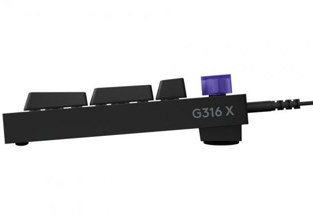 Геймърска механична клавиатура Logitech G316 X 98 - Hot-Swappable Tactile Switch - Black 