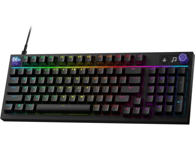 Геймърска механична клавиатура Logitech G316 X 98 - Hot-Swappable Tactile Switch - Black 