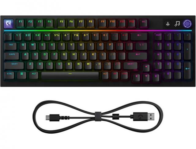 Геймърска механична клавиатура Logitech G316 X 98 - Hot-Swappable Tactile Switch - Black 