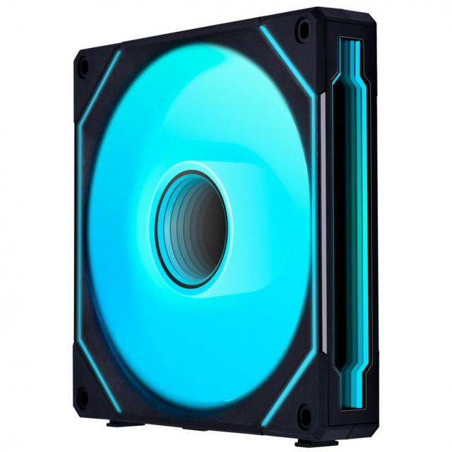 Вентилатор Lian-Li UNI SL-INF Reverse Blade, 140 ARGB PWM, Черен 