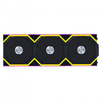 Вентилатори 3бр Lian Li UNI FAN SL Wireless ARGB PWM - 120 mm Черен + Контролер