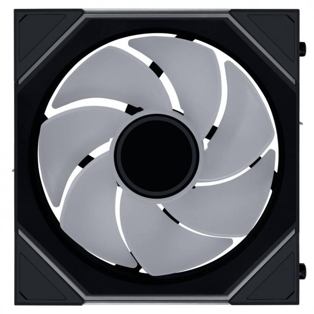 Lian Li UNI FAN SL-INF Wireless ARGB PWM Fan - Reverse Blade, 120 mm Black 