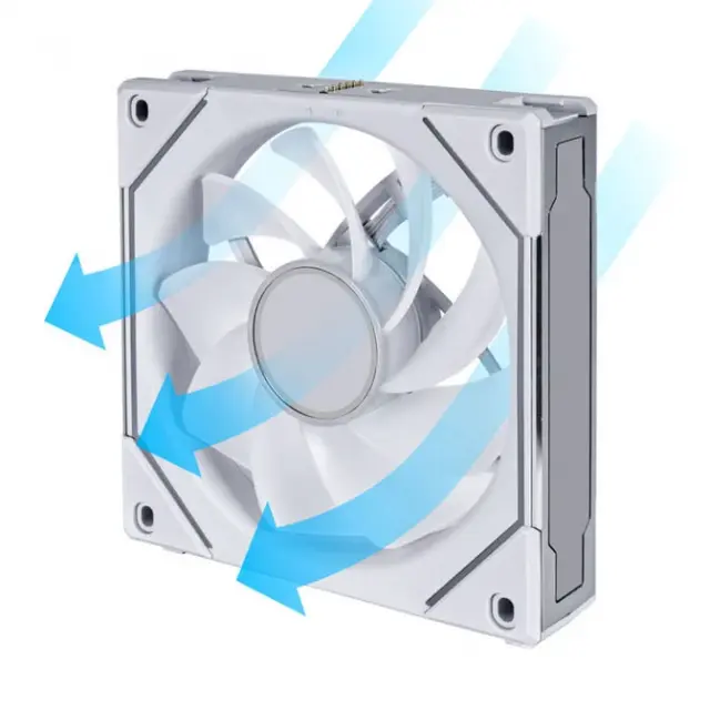 Комплект Вентилатори Lian-Li UNI SL-INF 120 ARGB Reverse Blade PWM + Контролер - White 