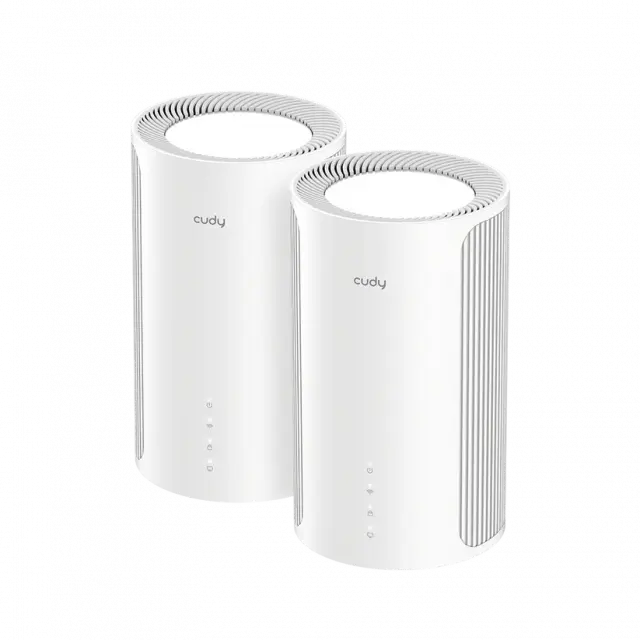Whole Mesh System Cudy M11000 BE11000 Tri-Band 2.4/5/6Ghz 688 - 5765 Mbps - 2 Pack 