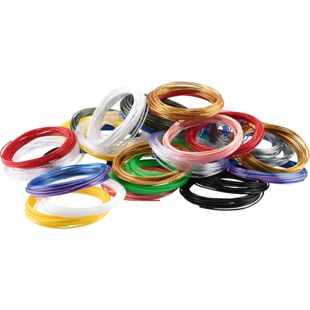 Refill for 3D pen PEN Magic Filament PLA 36 pcs. x 5 m, different colors 
