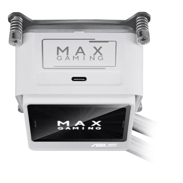 All-in-One Cooler ASUS MAX Gaming LC 360 ARGB LCD White Edition 