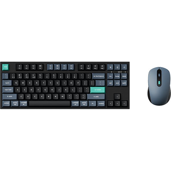 Wireless Combo Keychron B33 Deep Black и BM25 - TKL 