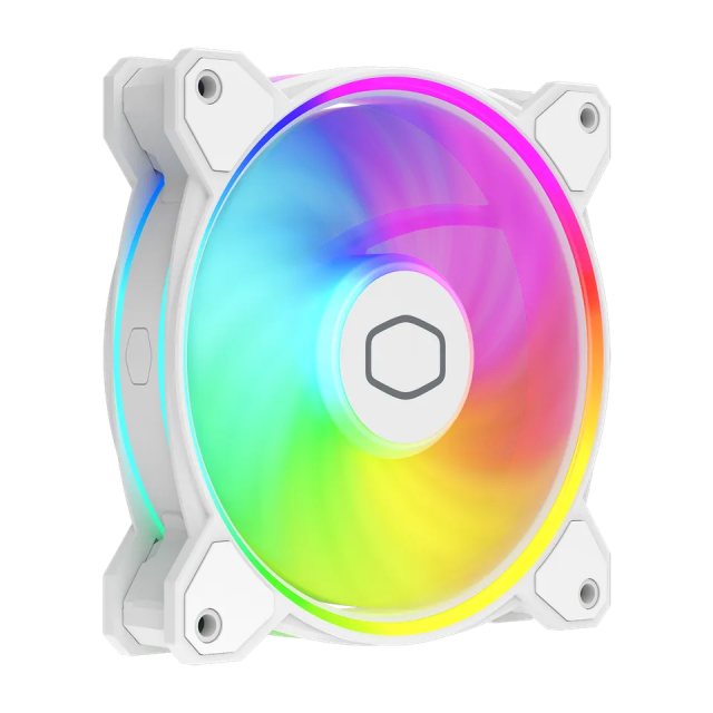 Вентилатор Cooler Master MasterFan MF120 Halo2 White Edition ARGB 