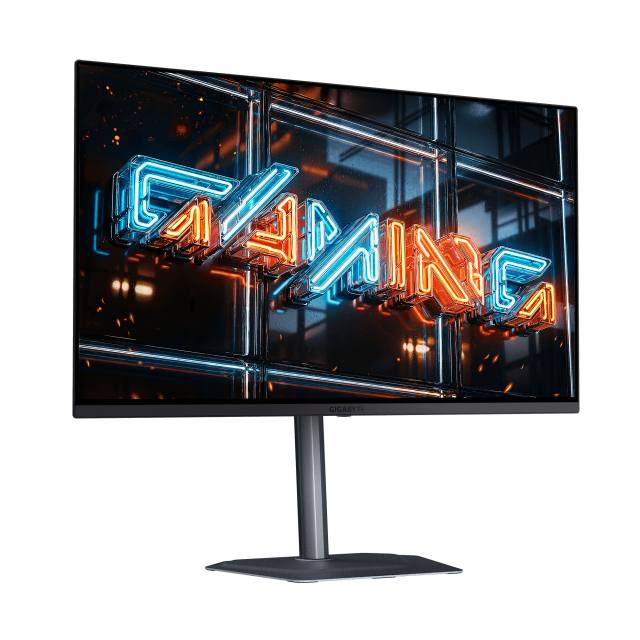 Гейминг монитор GIGABYTE MO32U24 - 31.5" QD-OLED UHD(3840x2160), 240Hz, 0.03ms, G-Sync, FreeSync Premium Pro 