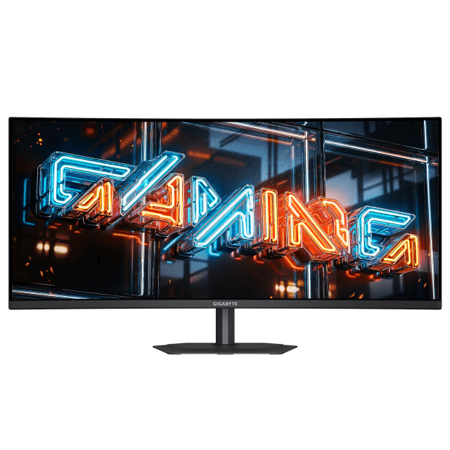 Гейминг монитор GIGABYTE MO34WQC36 - 34" QD-OLED Curve WQHD(3440x1440), 360Hz, 0.03ms, G-Sync, FreeSync Premium Pro 