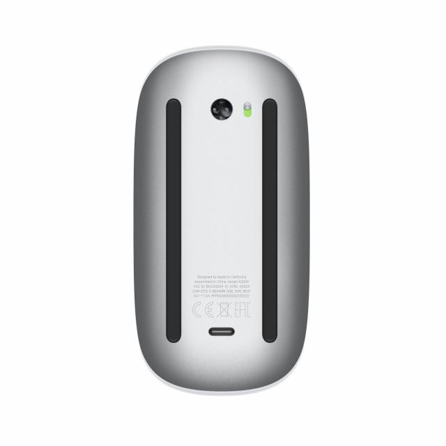 Mouse - Apple Magic Mouse (2024) - White Multi-Touch Surface 
