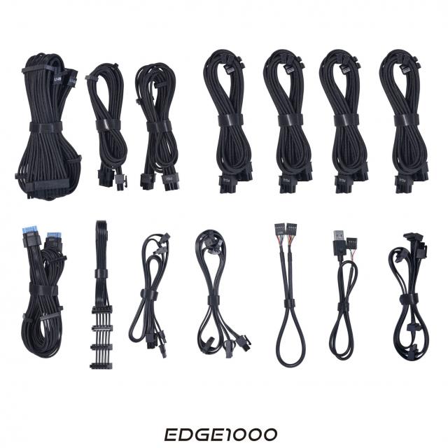 Захранващ блок Lian Li EDGE EG1000 Black 1000W 80+ Platinum PCIe 5.1, ATX 3.1 