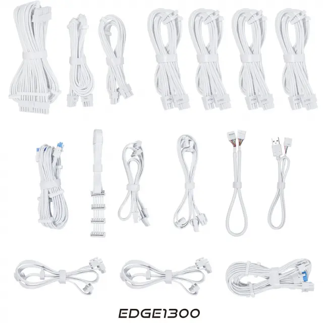 Захранващ блок Lian Li EDGE EG1300 White 1300W 80+ Platinum PCIe 5.1, ATX 3.1 