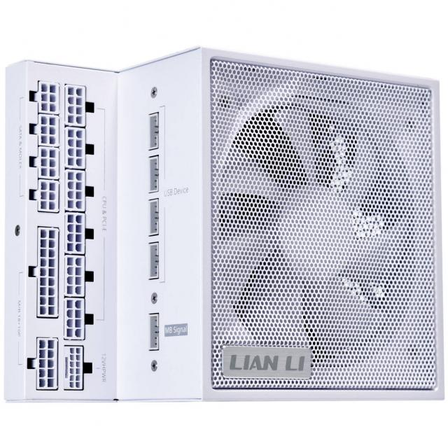 Захранващ блок Lian Li EDGE EG0850 White 850W 80+ Platinum PCIe 5.1, ATX 3.1 