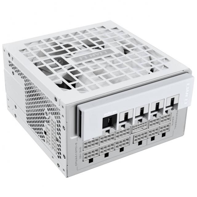 Захранващ блок Lian Li RS 1200W 80+ Gold PCIe 5.1, ATX 3.1, RS Hub - Бял 