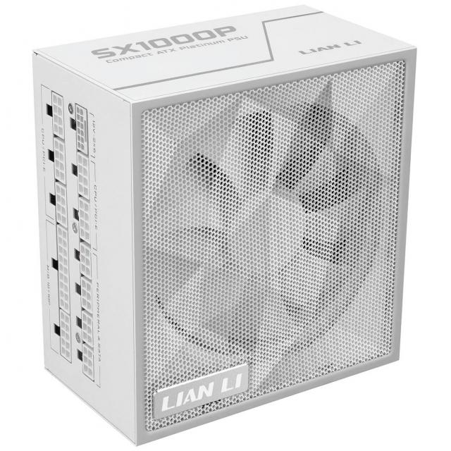 Захранващ блок Lian Li SX1000P White 1000W 80+ Platinum PCIe 5.1, ATX 3.1 
