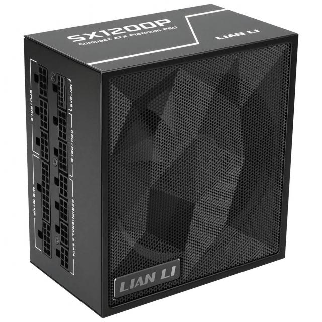Захранващ блок Lian Li SX1200P Black 1200W 80+ Platinum PCIe 5.1, ATX 3.1 