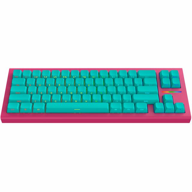 Gaming Wireless Mechanical Keyboard Nubi NK68HE Ice - Hall Effect 
