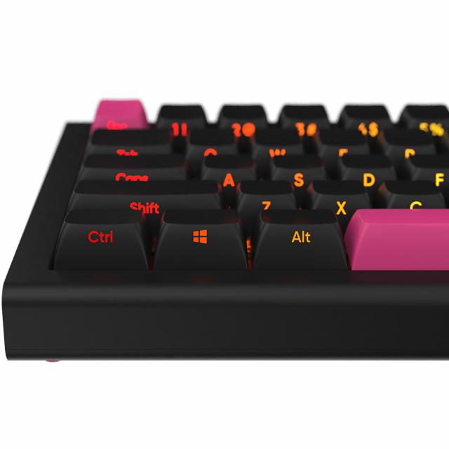 Gaming Wireless Mechanical Keyboard Nubi NK68 PRO - Black 