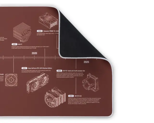 Gaming pad Noctua NP-DM3 Anniversary Deskmat - 900 x 400 x 4 mm 