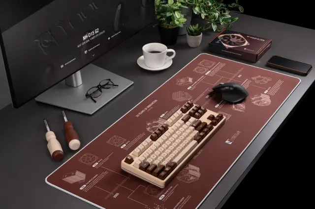 Gaming pad Noctua NP-DM3 Anniversary Deskmat - 900 x 400 x 4 mm 