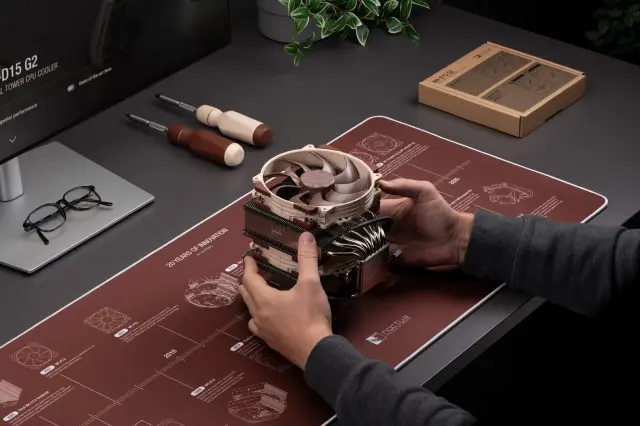 Gaming pad Noctua NP-DM3 Anniversary Deskmat - 900 x 400 x 4 mm 