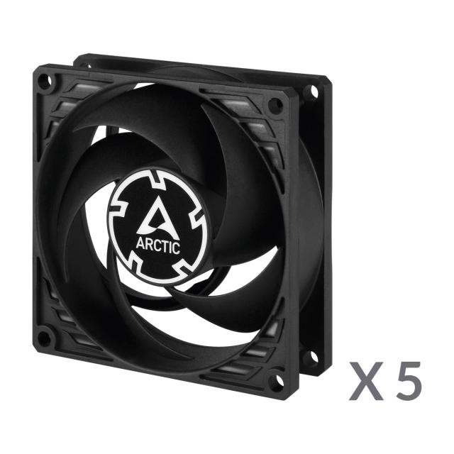 Комплект вентилатори 5-pack ARCTIC P8 80mm PWM PST 